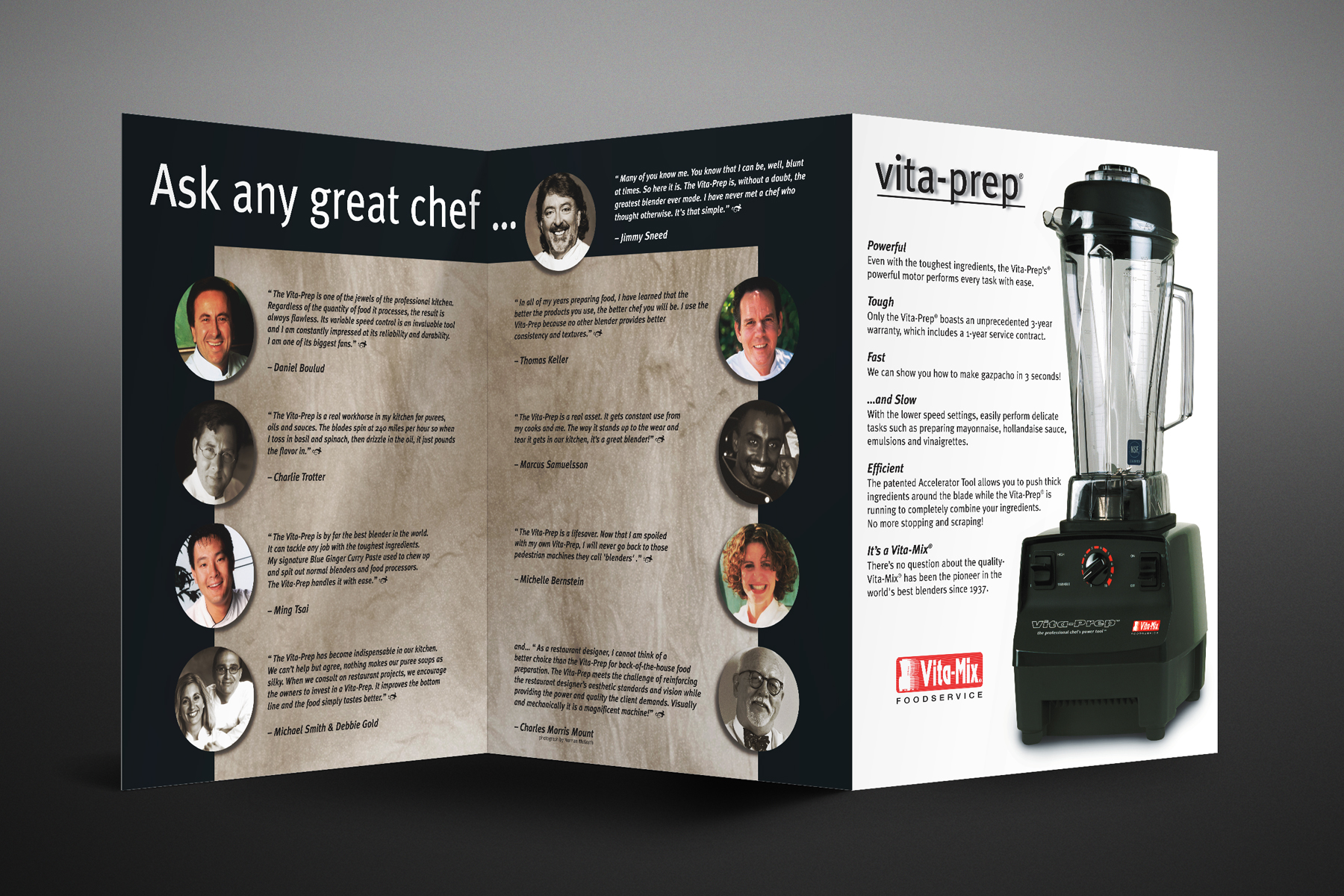 Vitamix brochure design2